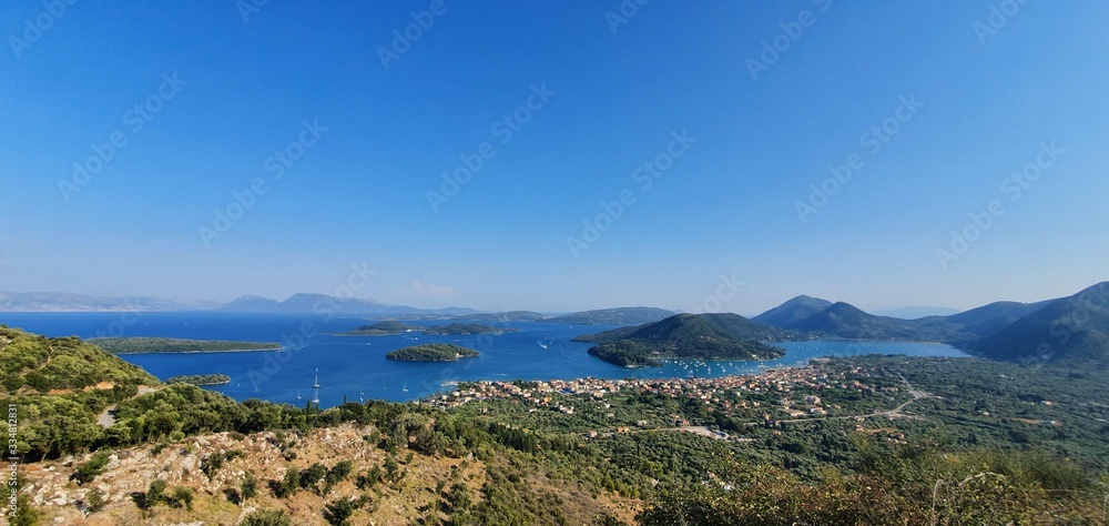 Lefkada island panorama
