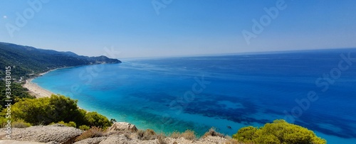 Beautiful beach in Lefkada island