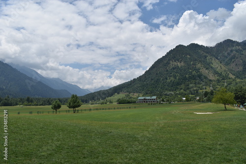 landscape in the mountains