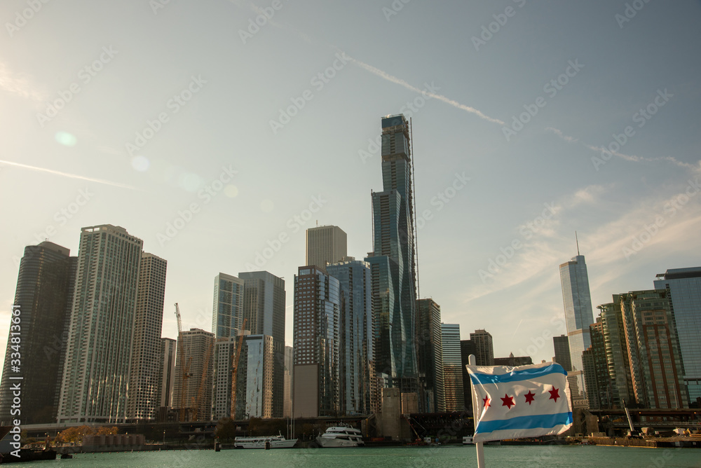 Fototapeta premium Skyline in Chicago