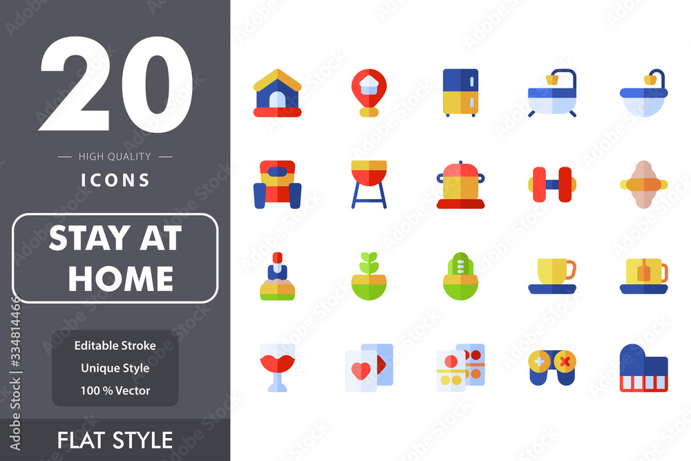 Stay at home icon pack isolated on white background. for your web site design, logo, app, UI. Vector graphics illustration and editable stroke. EPS 10. Stay at home icon pack isolated on white background. for your web site design, logo, app, UI. Vector graphics illustration and editable stroke. EPS 10.