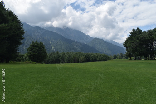 landscape in the mountains