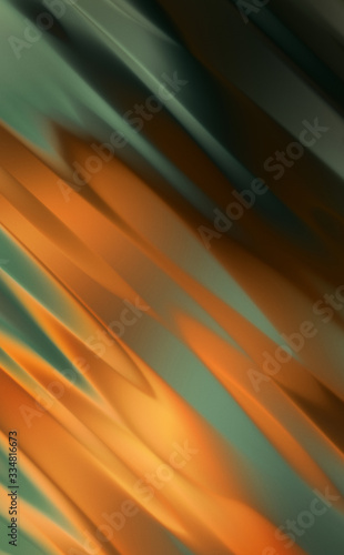 Cool background with vibrant waves of color. 2D illustration of wavy motion. Swirly colorful vibrant shapes. Abstract conceptual wallpaper.