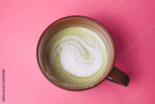 A Cup of Green Tea Latte