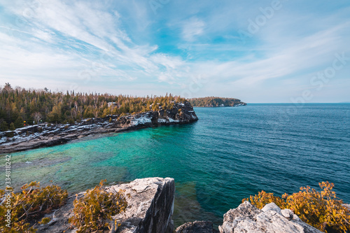 Bruce Peninsula National Park in winter