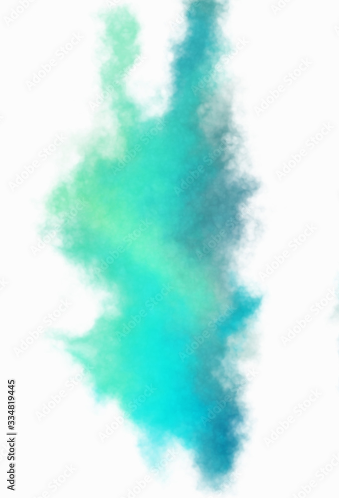 Watercolor painted background. Abstract Illustration wallpaper. Brush stroked painting. 2D Illustration.