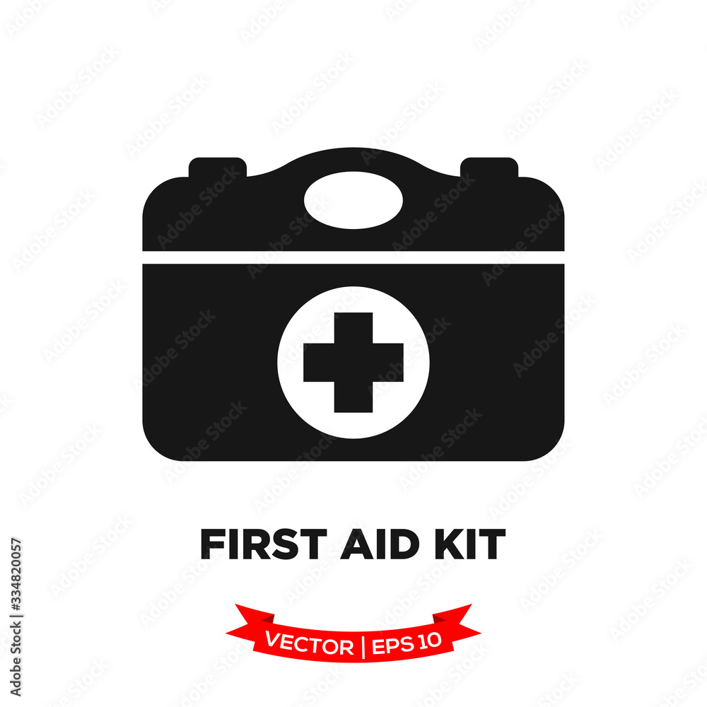 first aid box vector icon, medical kit icon first aid box vector icon, medical kit icon