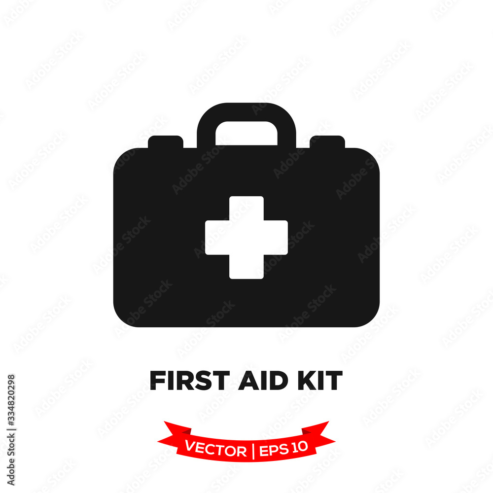 first aid box vector icon, medical kit icon first aid box vector icon, medical kit icon