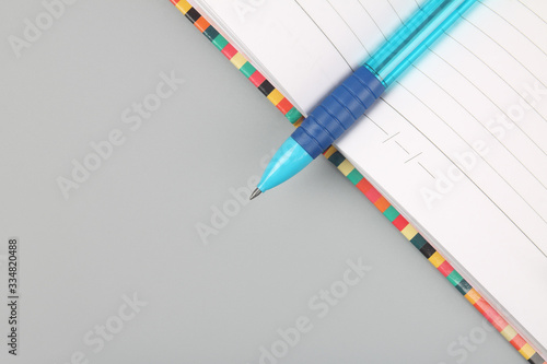 Notebook with pencil - Education concept