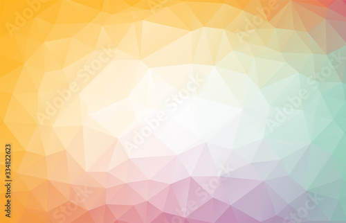 Vector geometric poly low light background