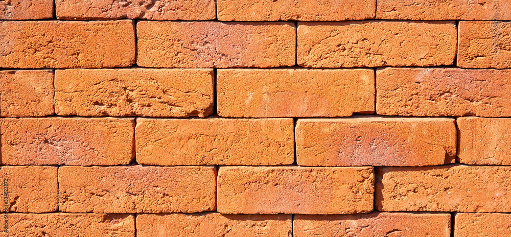Fototapeta premium Closeup of the brick facade
