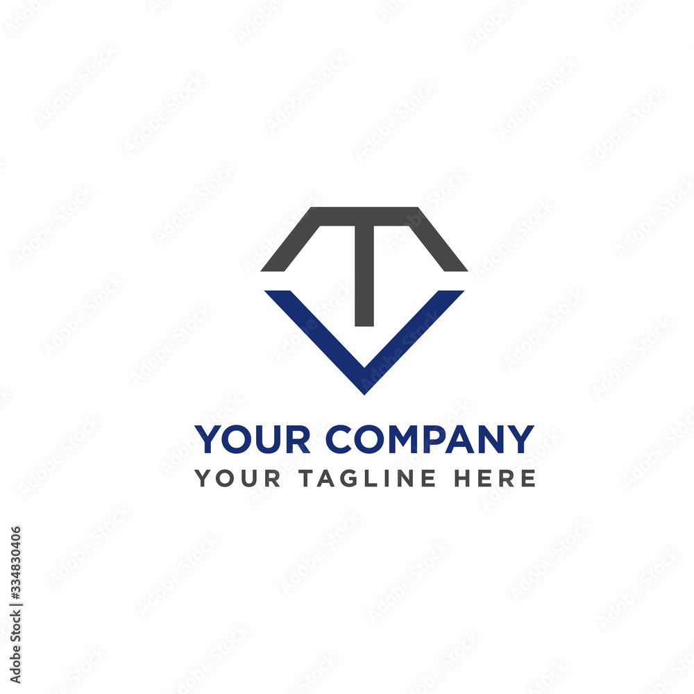 Fototapeta premium Company logo icon vector trendy