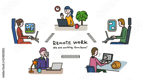 Remote work_We are working from home!