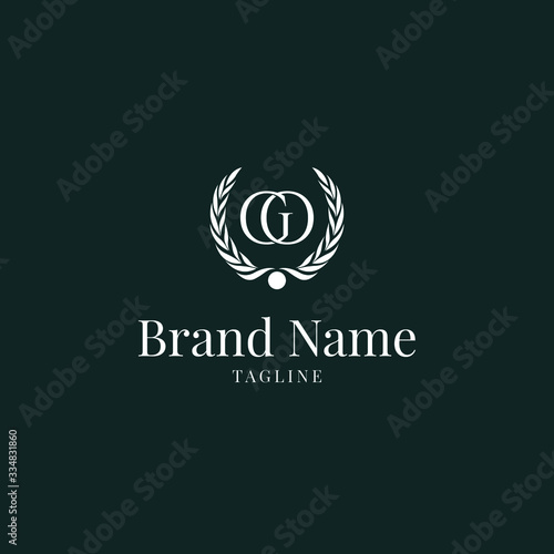 Wheat GO fashion elegance luxury logo