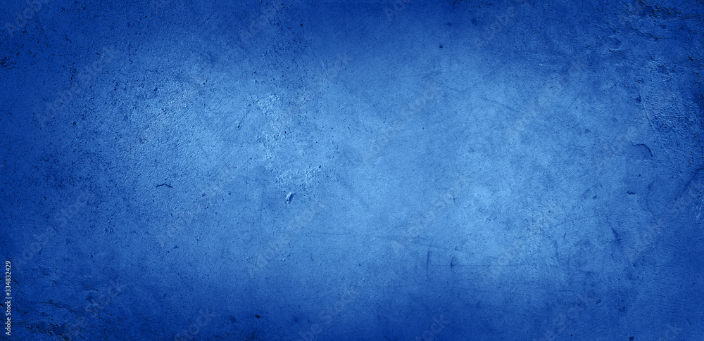 Fototapeta premium Blue textured concrete background