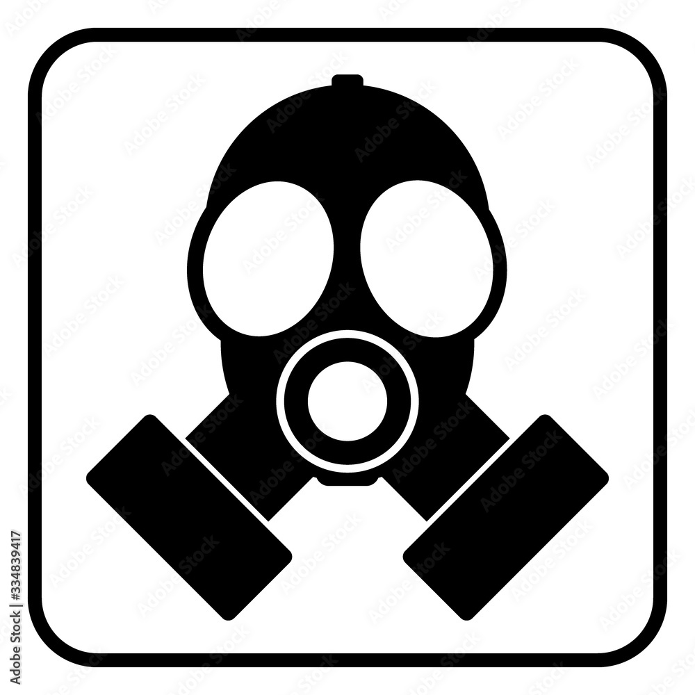 Gas mask icon.