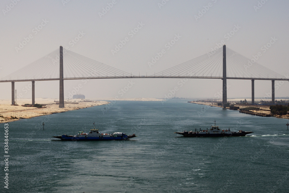 Fototapeta premium Suez Canal Egypt