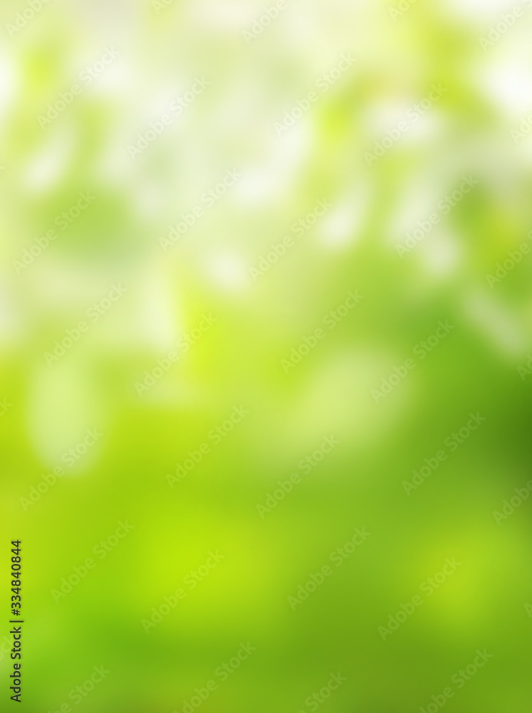 Blurred view of abstract bright green background