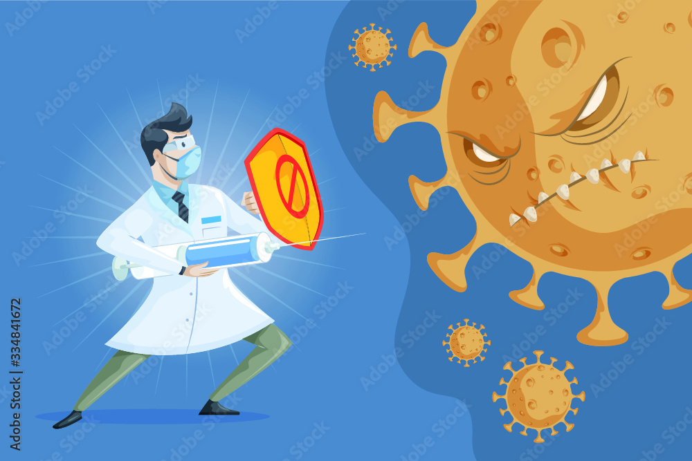 DOCTOR FIGHTING COVID 19 DOCTOR FIGHTING COVID 19
