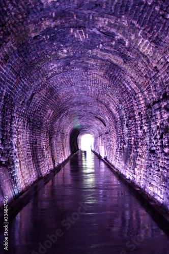 old brick tunnel with light at the end © stephaniemurton