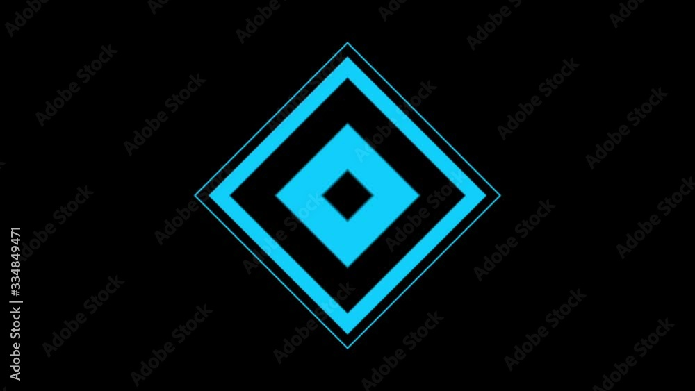 Geometric Shapes Animated Bursts Icons - Rhombuses Accent Elements Set Geometric Shapes Animated Bursts Icons - Rhombuses Accent Elements Set
