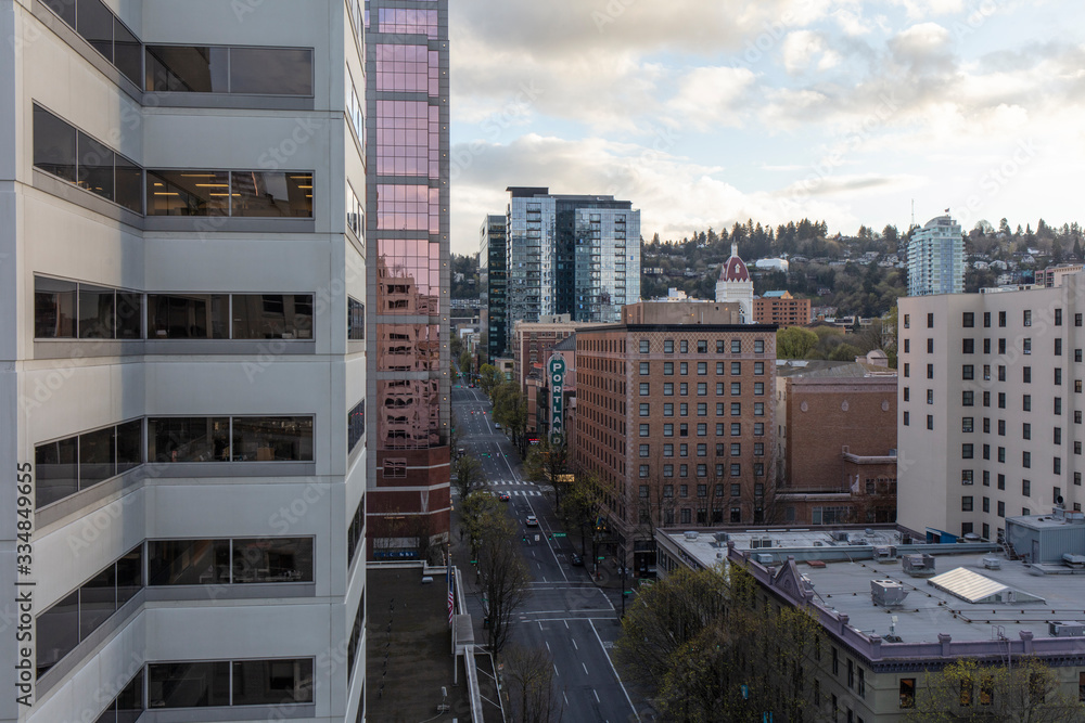 Fototapeta premium Portland cityscape