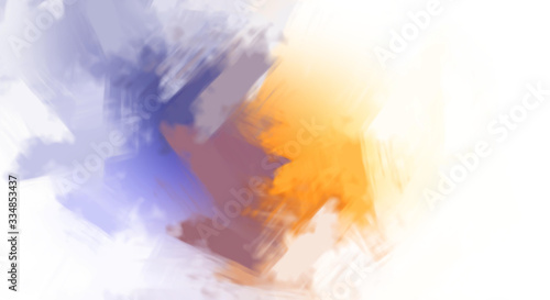 Brushed Painted Abstract Background. Brush stroked painting. Artistic vibrant and colorful wallpaper..