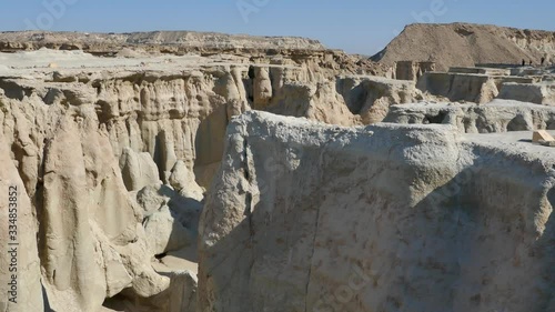 Wallpaper Mural Strange looking rock formations of the Valley of the Stars in Qeshm southern Iran Torontodigital.ca