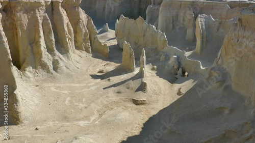 Wallpaper Mural Strange looking rock formations of the Valley of the Stars in Qeshm southern Iran Torontodigital.ca