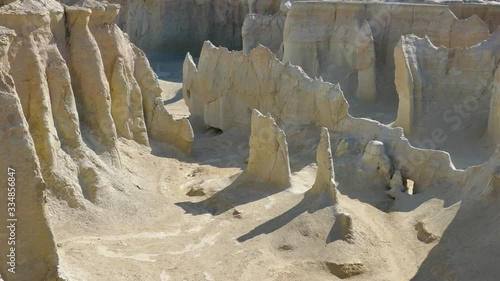 Wallpaper Mural Strange looking rock formations of the Valley of the Stars in Qeshm southern Iran Torontodigital.ca
