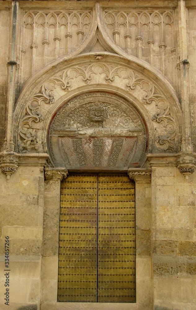 Obraz premium Cordoba, Spain, Mezquita, Exterior Detail