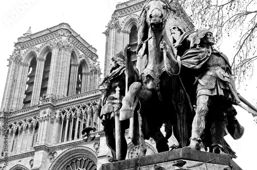 Karl der Große, Notre Dame, Paris