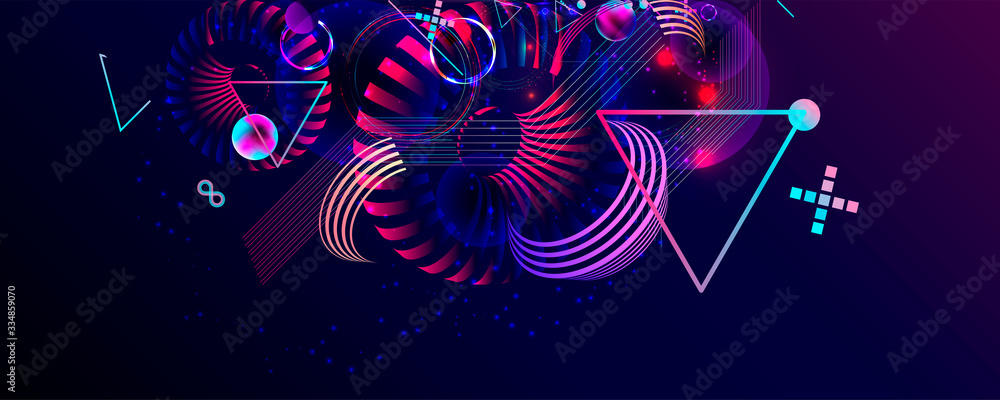 Multicolored space bubbles 3d cluster pastel shades decorative balls abstract vector illustration