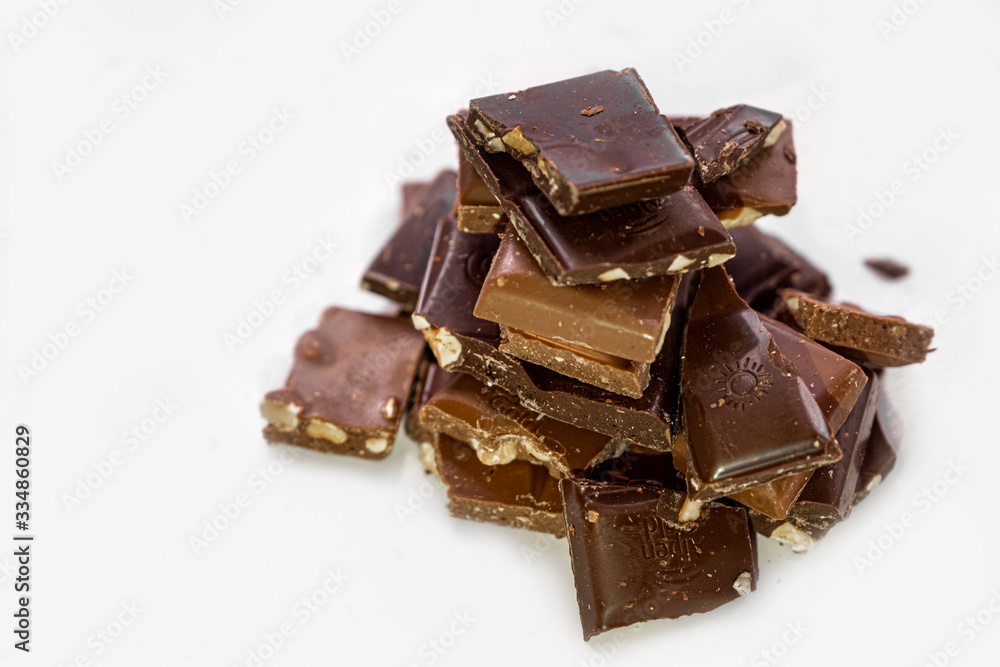chocolate with nuts chocolate with nuts