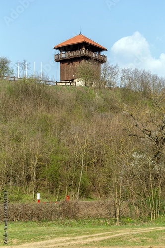 Remains of the castle in Solymar, Hungary. photo