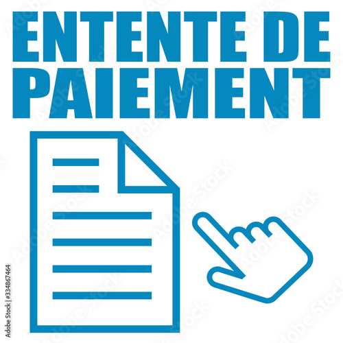 Logo entente de paiement.