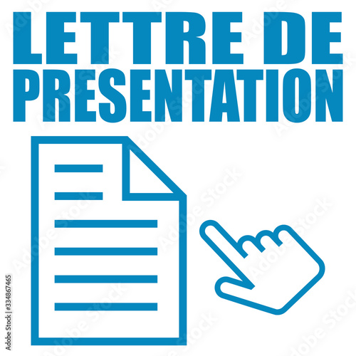 Logo lettre de présentation.