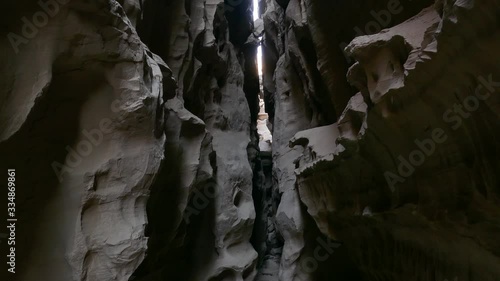 Wallpaper Mural Tilt up inside Chahkooh Canyon in Qeshm Island Iran Torontodigital.ca