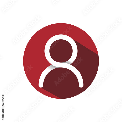user, avatar icon logo design vector