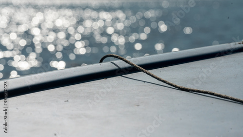 Detail of Rope on Boat