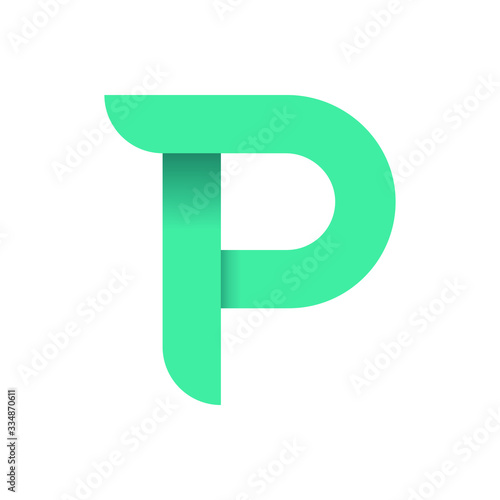 p letter logo design