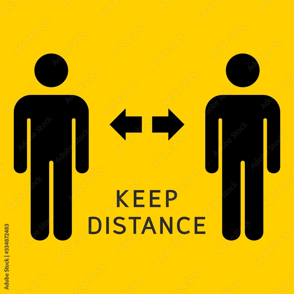Social distancing icon vector.Keep distance.Preventing covid-19 Social distancing icon vector.Keep distance.Preventing covid-19