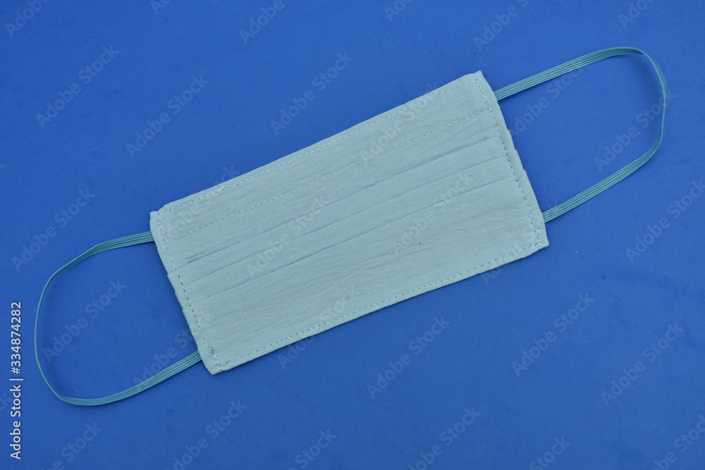 Homemade blue Cotton Face Masks ,Coronavirus mask ,COVID-19 Homemade blue Cotton Face Masks ,Coronavirus mask ,COVID-19