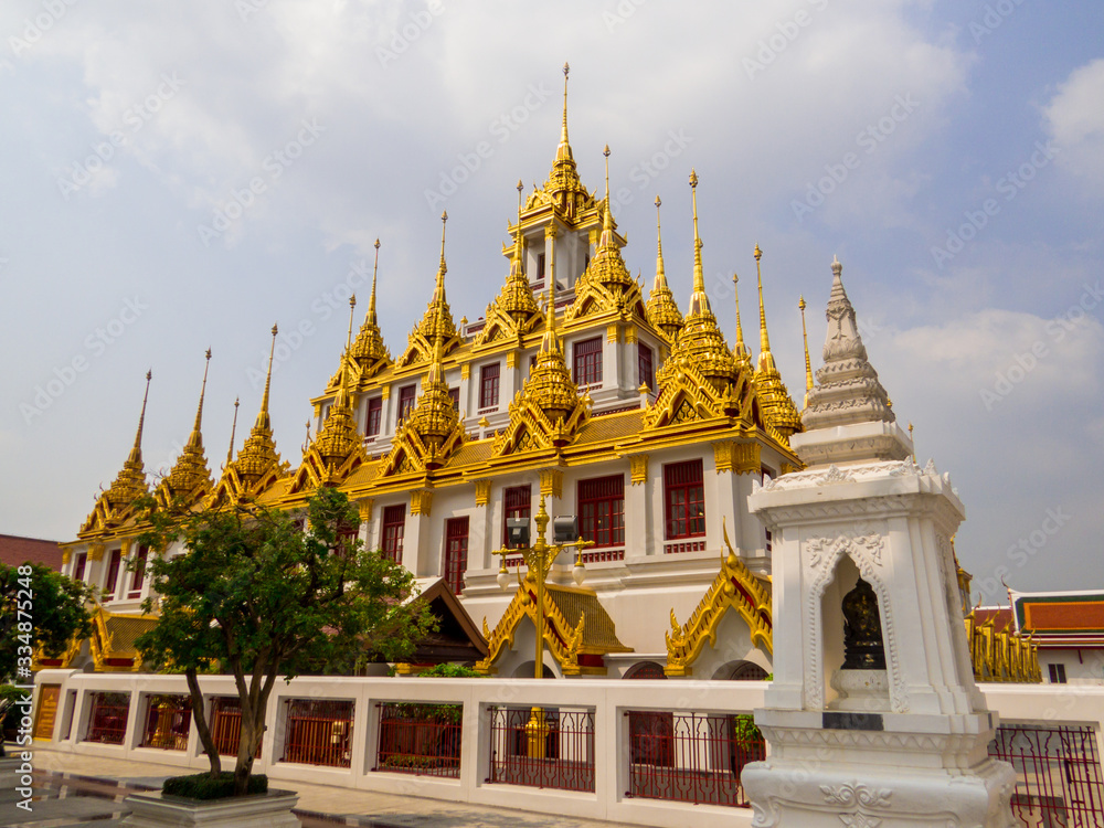 Loha Prasat Temple, Bangkok, Thailand