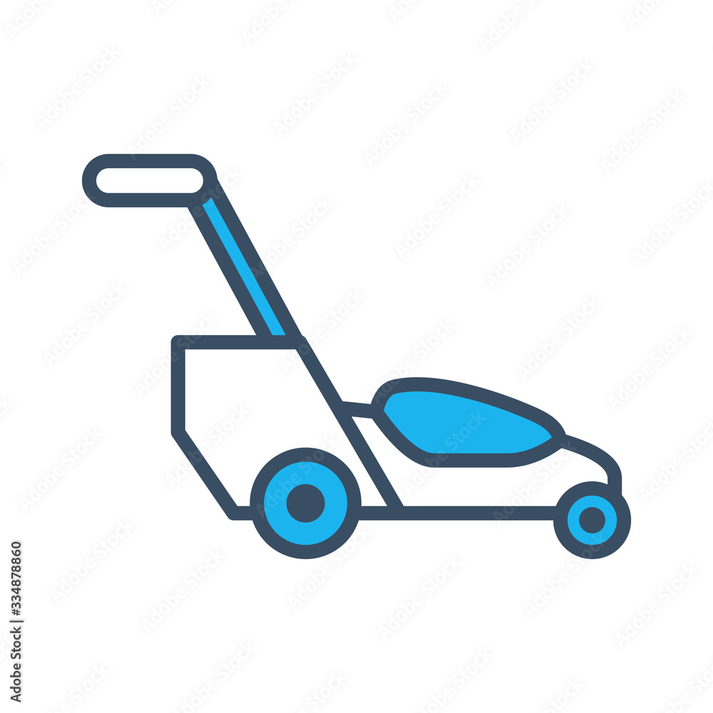 Grass cutter icon Grass cutter icon