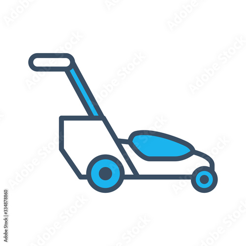 Grass cutter icon