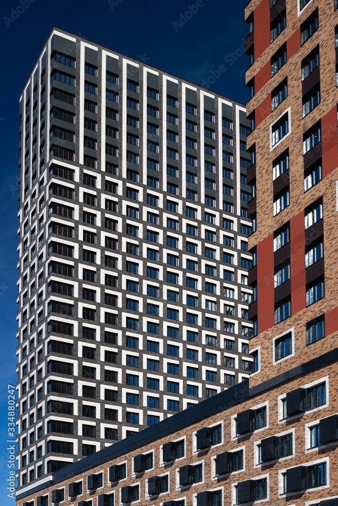 Buildings of a new high-rise residential complex in Moscow Buildings of a new high-rise residential complex in Moscow