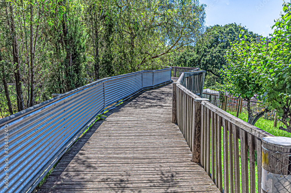 Corrugated Iron Walk