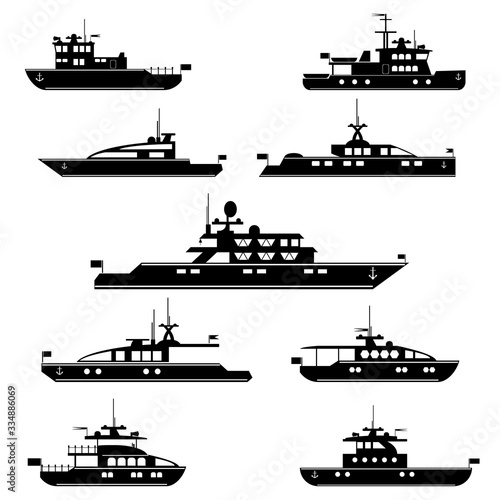 Motor yachts