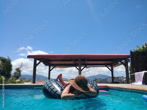 Farniente à la piscine